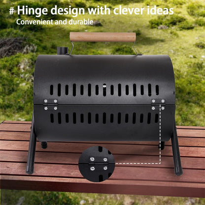 Nomad Tabletop BBQ - Portable Charcoal Grill for Camping