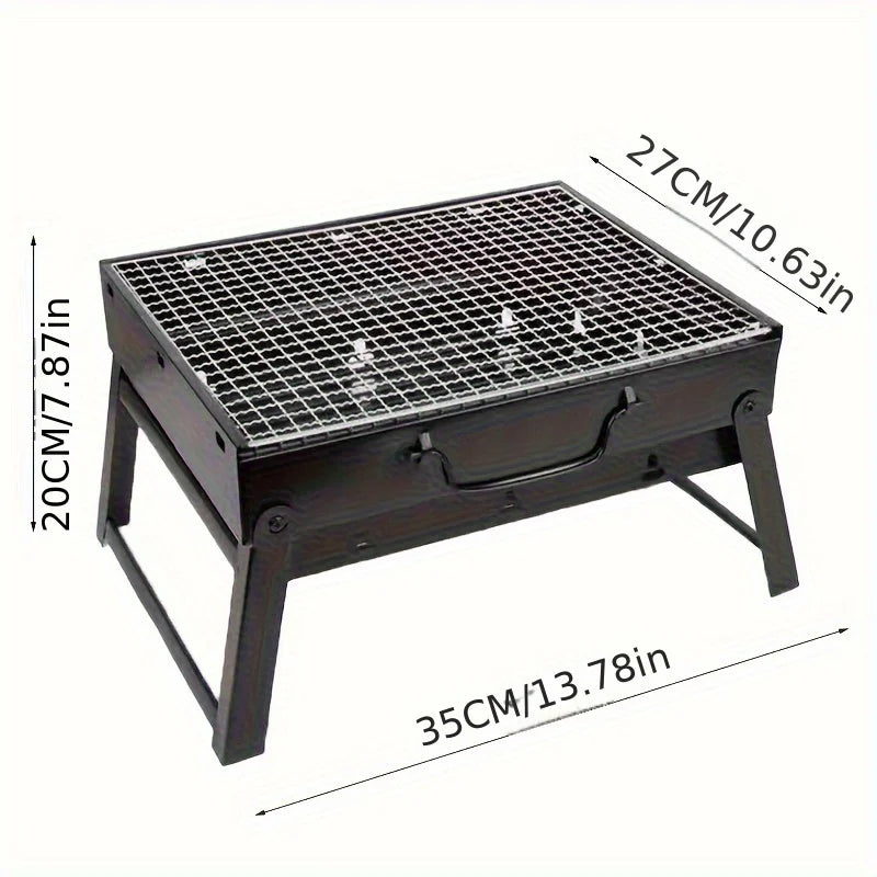 EmberPath Mini - Portable Stainless Steel Charcoal Grill