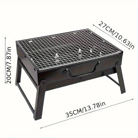 EmberPath Mini - Portable Stainless Steel Charcoal Grill