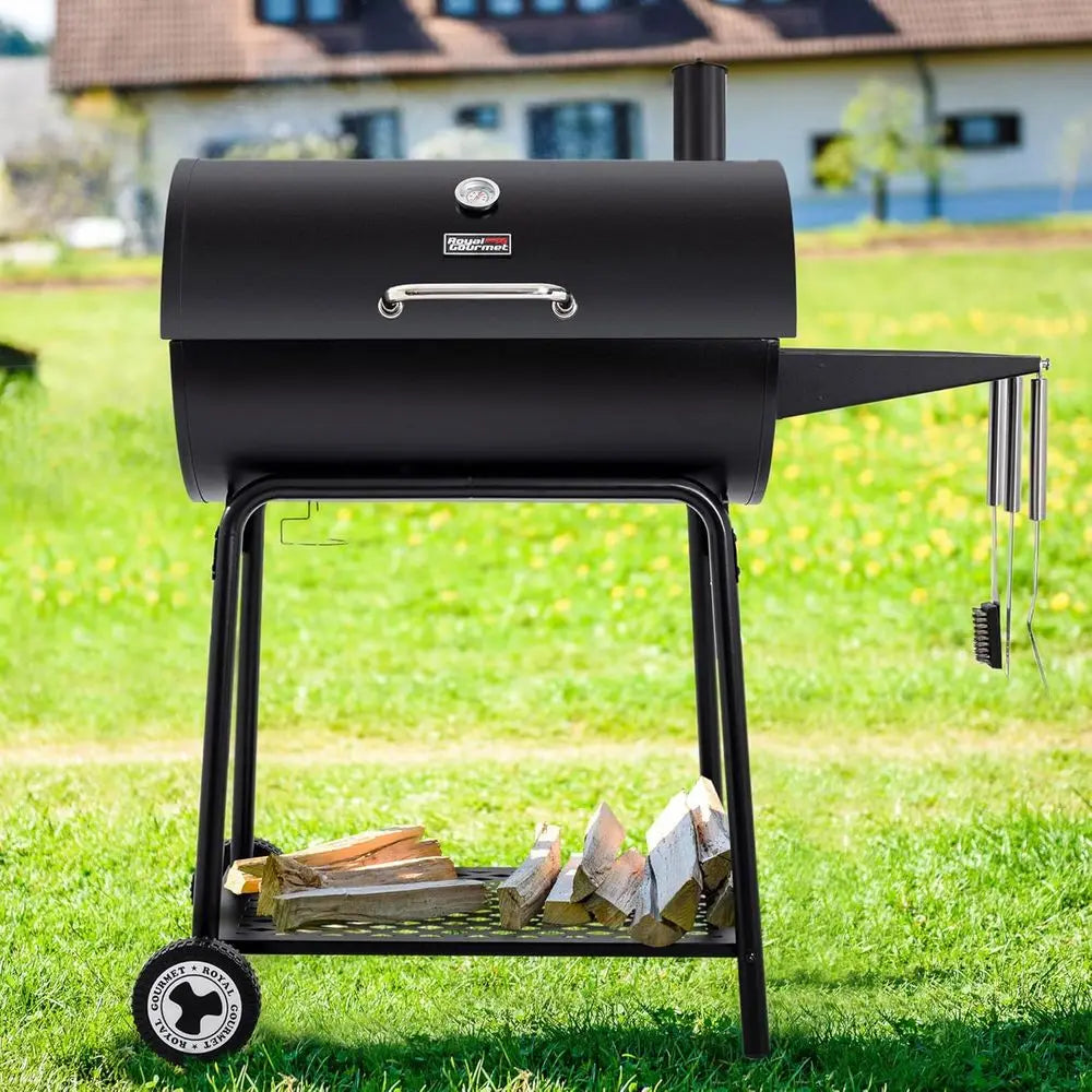 CC1830 30-Inch Barrel Charcoal Grill - 627 Sq. In. Outdoor BBQ
