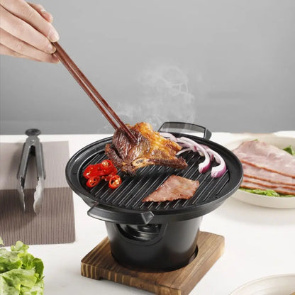 ZenGrill - Portable Japanese Alcohol Stove & Mini BBQ Grill