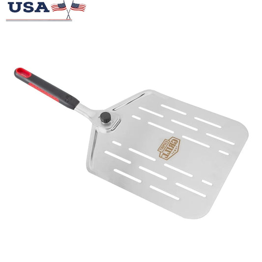 Pro-Fold 11-Inch Stainless Steel Pizza Peel - Folding Handle Spatula