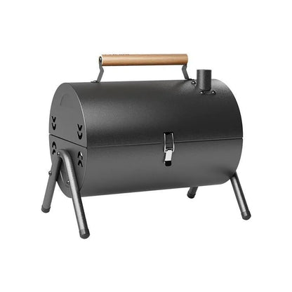 Foldable Dual-Zone Charcoal Grill - Portable Camping Stove