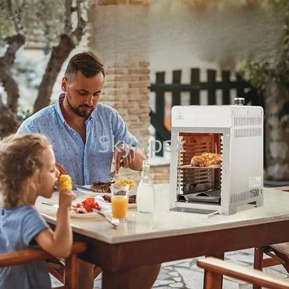 InfernoPro - Portable 1500°F Infrared Gas Grill & Broiler