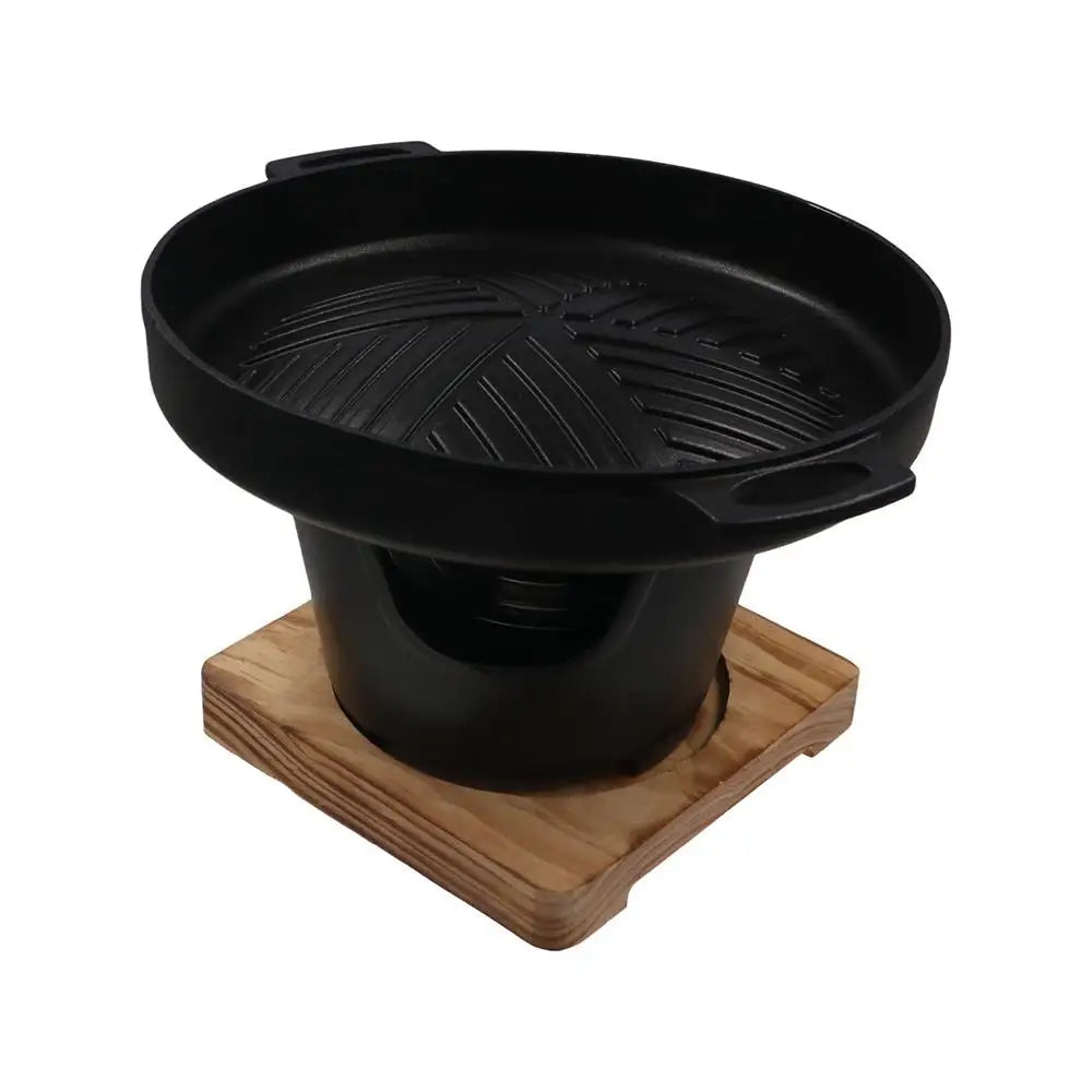 ZenGrill - Portable Japanese Alcohol Stove & Mini BBQ Grill