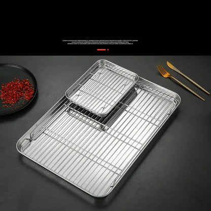 ProChef Integrated 304 Stainless Steel Grill & Roasting Pan