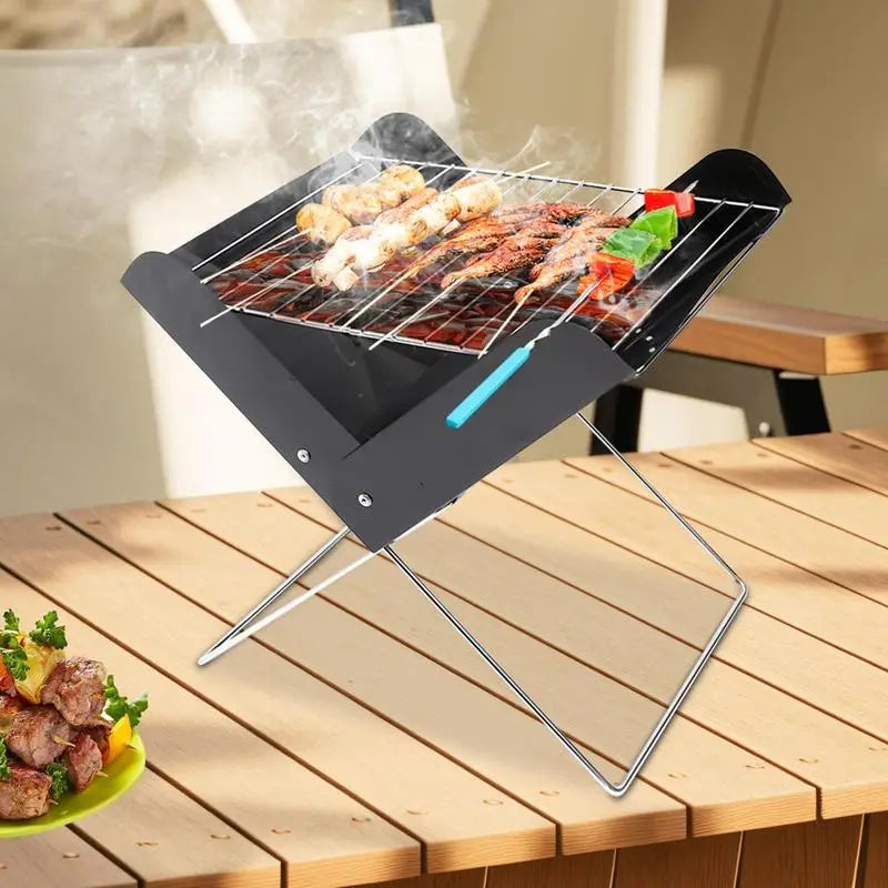 IronForge Pro - Heavy Duty Portable Folding Camping Grill