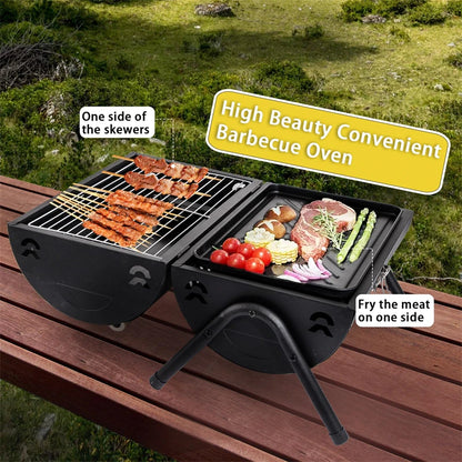 Nomad Tabletop BBQ - Portable Charcoal Grill for Camping