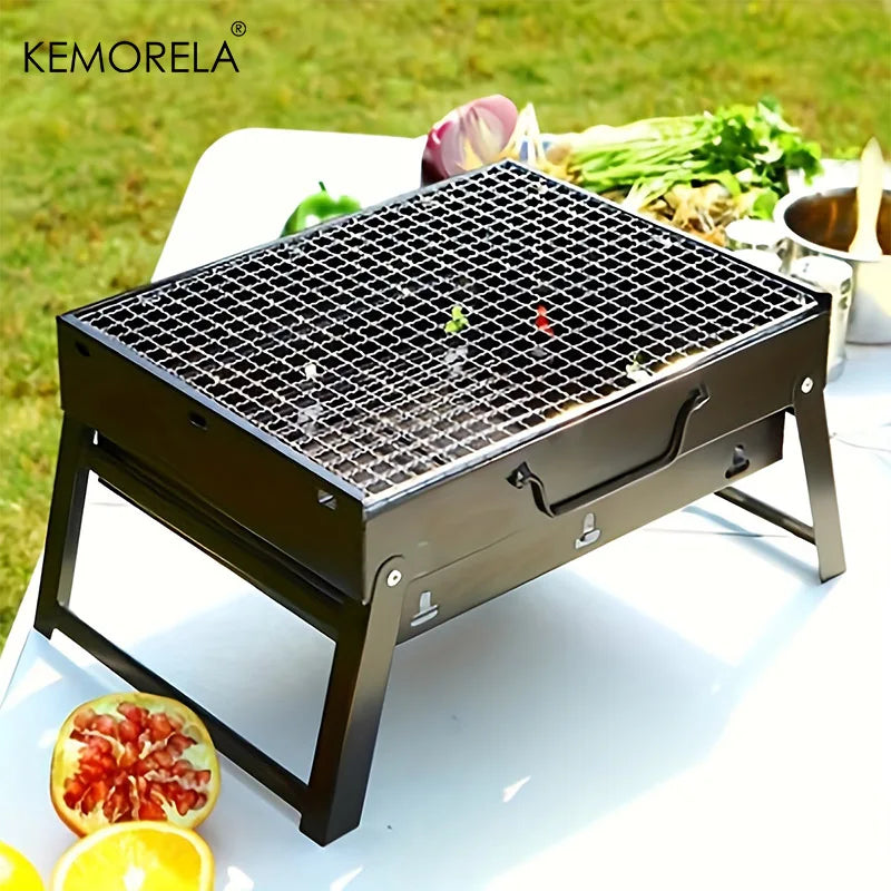 EmberPath Mini - Portable Stainless Steel Charcoal Grill