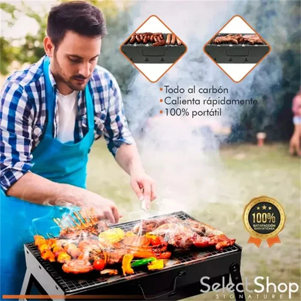 EmberPath Mini - Portable Stainless Steel Charcoal Grill