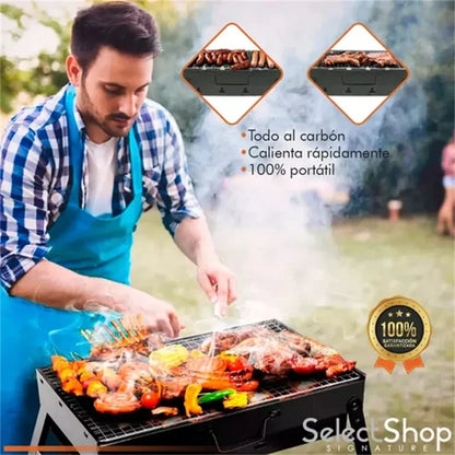 EmberPath Mini - Portable Stainless Steel Charcoal Grill