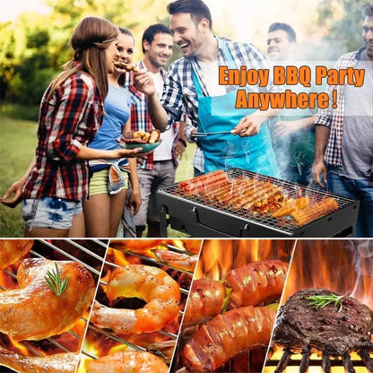 EmberPath Mini - Portable Stainless Steel Charcoal Grill