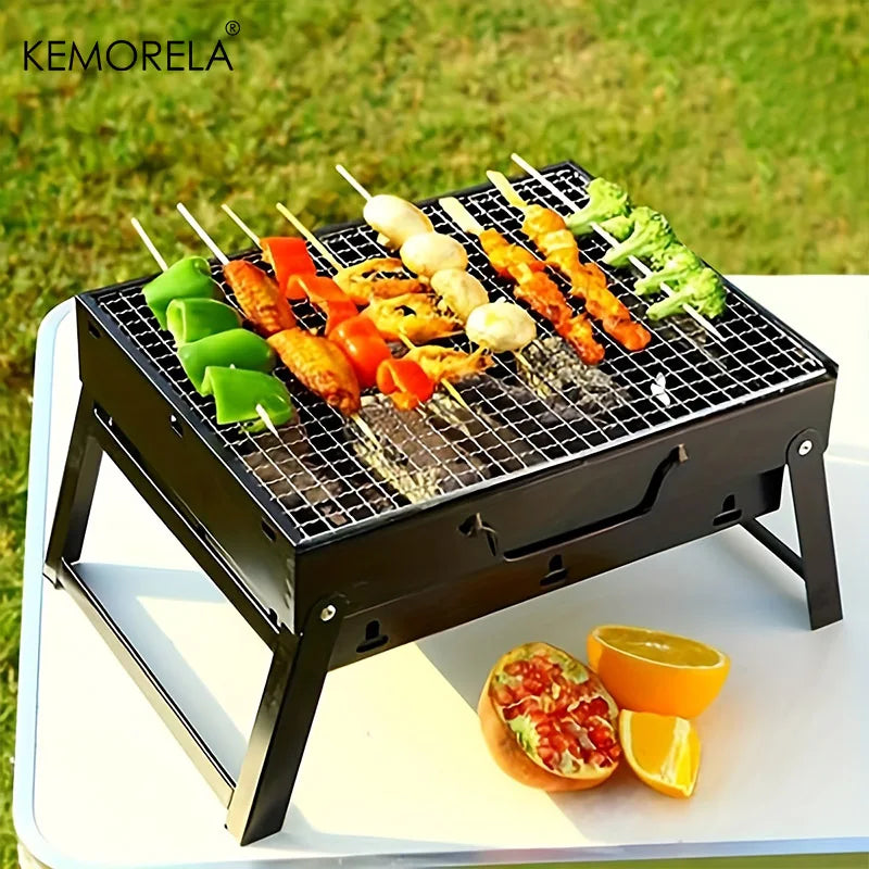 EmberPath Mini - Portable Stainless Steel Charcoal Grill