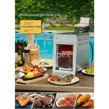 InfernoPro - Portable 1500°F Infrared Gas Grill & Broiler