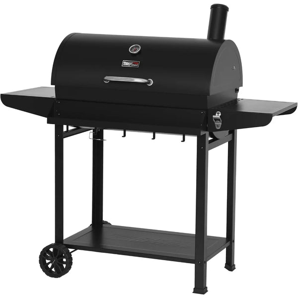 Royal Gourmet 30-Inch Charcoal Grill - Outdoor BBQ with Warming Rack