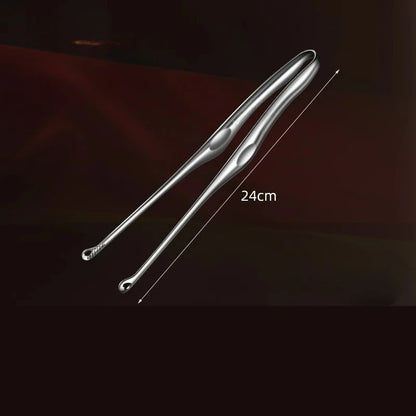 Pro-Grip Korean BBQ Tongs - Premium Stainless Steel Kitchen Clips