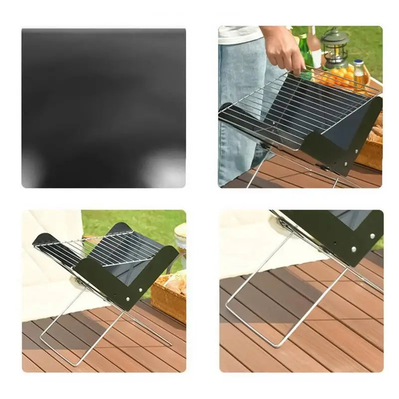 IronForge Pro - Heavy Duty Portable Folding Camping Grill
