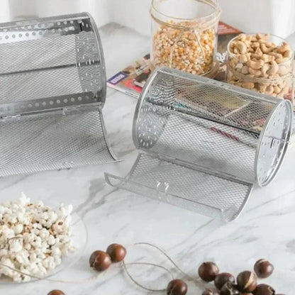 GrillMaster Pro - Stainless Steel Rotisserie Roaster Basket